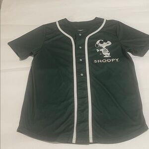 Peanuts × Hybrid Snoopy Unisex Baseball Jersey Size: Small